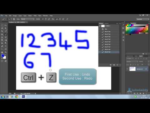 how to control z in photoshop