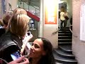 gillian anderson on stage door, donmar theatre, june 27th 2009
