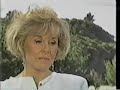 angie dickinson is her guest - sort of.