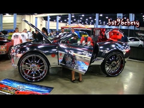 CUSTOM CHROME CAMARO SS ON 32