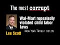 Who is the most corrupt? Who is the most corrupt?