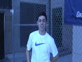 Gino Inzerillo College Tennis Video