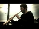 Saxphonone melody in Seattle