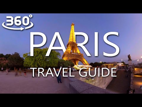 Virtual guided tour of Paris 360 VR Video | Eiffel Tower | Must Visit Bucket List in France - YouTube