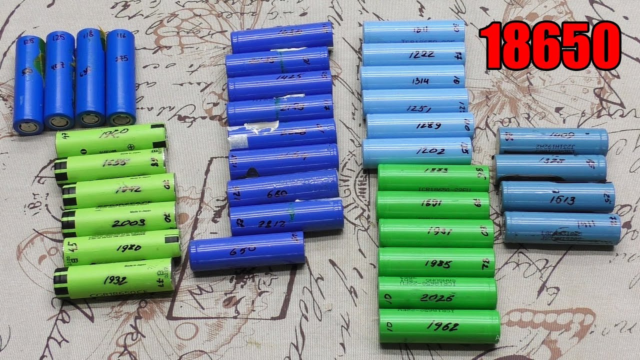 Сколько хороших аккумуляторов 18650 в 7 батареях?