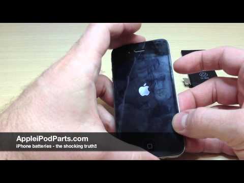 how to change battery to iphone 4