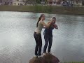Cami e Clau na pedra o/