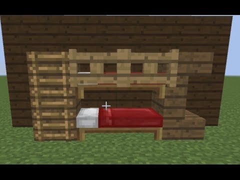 how to to make a bed in minecraft