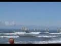 Spiaggia Mare e Pontile in costruzione Marina di Pietrasanta