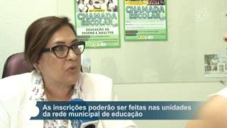 Chamada Escolar 2016