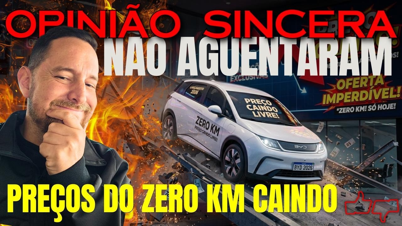 Montadoras NÃO AGUENTARAM! Preço do carro zero km CAI pela primeira vez. Quais as melhores OFERTAS?