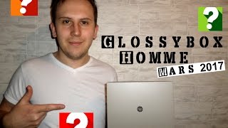 Découvrez avec moi la Glossybox Homme de Mars 2017 [VIDEO]