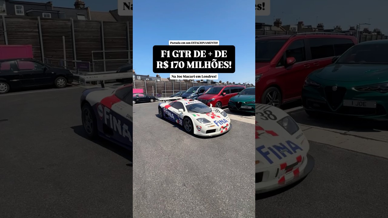 F1 GTR de MAIS de R$ 170 MILHÕES!