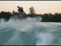 petite session wak au lac d'espiet en gironde! super plan deau! super bateau ! bonne glisse a tous !
