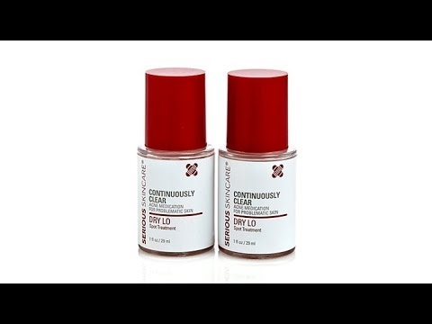 how to use serious skincare dry lo