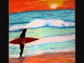 VIDEO Paysage Surf Animaux......Paint by SLN