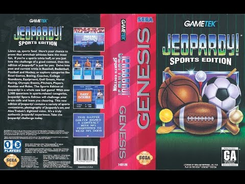 Jeopardy! Sports Edition (Sega Genesis) – Game Play