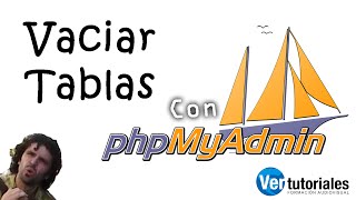 Limpiar o Vaciar toda una base de datos con phpMyAdmin