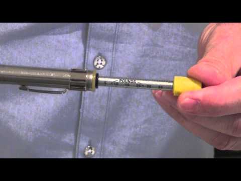 how to use v-belt tension tester