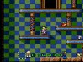 playing krusty's super fun house for snes.