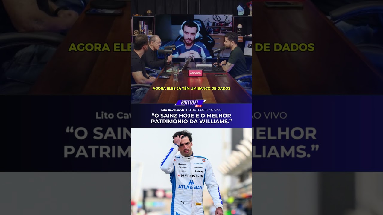 E SE A WILLIAMS PERDER CARLOS SAINZ?