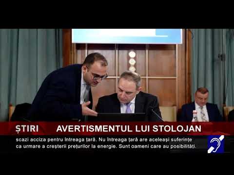 Avertismentul lui Stolojan