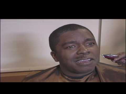 George  Willborn Looses bet to Michael Baisden had to cut facail hair
