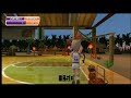 www.thesportsgamer.com three-point contest mode in hall of fame ultimate hoops challenge for the nintendo wii featuring larry bird and robert parish. much harder than it looks
