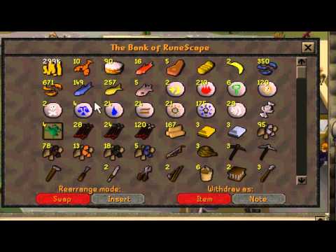 runescape bank - BB In Eye! https://www.youtube.com/watch?v=ITWDYjozoEk NightmareRH's Production Presents - Runescape's NightmareRH 2007 Bank Progress + Goals! Also please su...