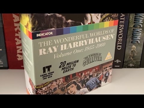 The Wonderful Worlds of Ray Harryhausen Volume One Indicator Limited Edition Unboxing