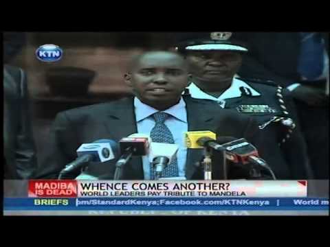 Interior Cabinet Secretary Joseph Ole Lenku assures Kenyans of their security Interior Cabinet Secretary Joseph Ole Lenku assures Kenyans of their security