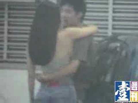 BF - secretly recorded by HK reporters ^^ ns car!!!
