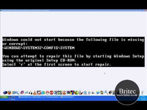 how to repair windows xp using recovery console