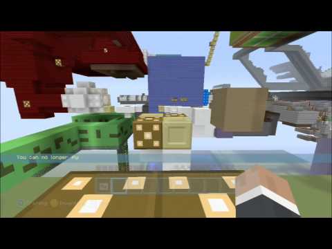 Minecraft Xbox- Minigame- Run From The Beast