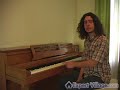 C Major Scale for the Piano