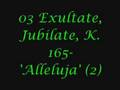 Exultate, Jubilate, - Allelujah