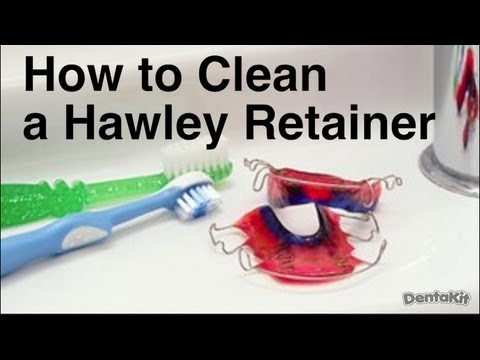 how to whiten plastic retainers