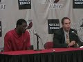 Kevin Pritchard talks about Greg Oden\ Kevin Pritchard talks about Greg Oden\