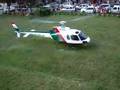 Helicóptero decolando em São Francisco do Sul - SC