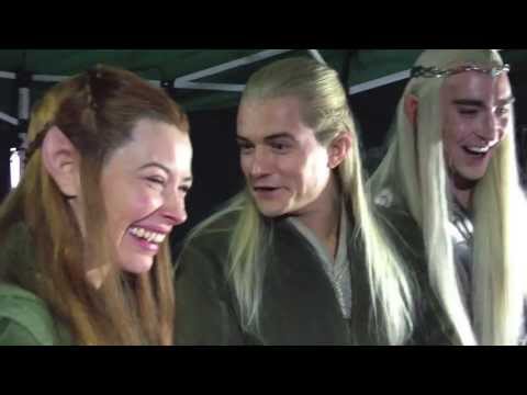 Elfos conferem reação de fãs ao trailer de O Hobbit 2 em vídeo 0 Elfos conferem reação de fãs ao trailer de O Hobbit 2 em vídeo