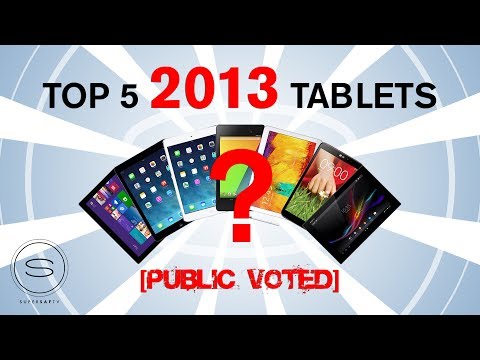 Top 5 Tablets of 2013/Early 2014 (Public Voted)