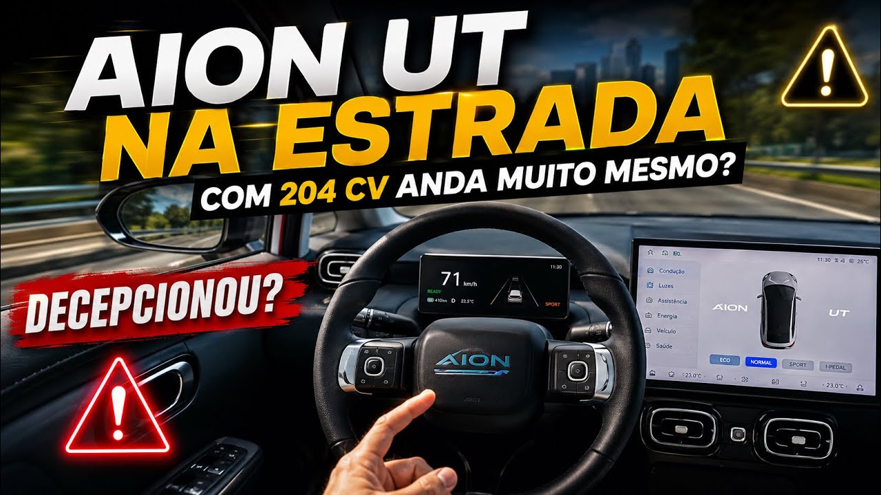 AION UT de 204 cv: ele anda tudo isso mesmo? veja o que fizemos na estrada