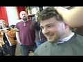 Angela Chris head shave headshave bald cancer grandmother hair