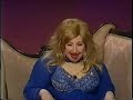 kirstie alley promotes her new show 'fat actress'. copyright of cbc and air farce productions. www.airfarce.ca