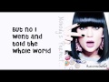 Jessie J – Nobody's Perfect - Lyrics - HD