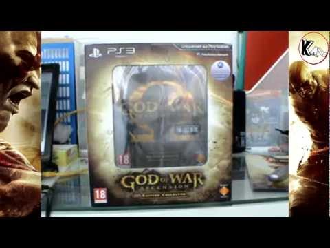 Unboxing God Of War Ascension Collector Ps3 (Euro Version)