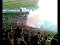 VfB Stuttgart - Karlsruher SC - Bengalos im Block