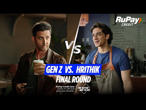 RuPay-Hrithik Vs GenZ SirBro Add Slay To Your Pay