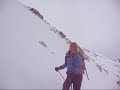 Skiing Glacier d'Argentiere, Chamonix, France