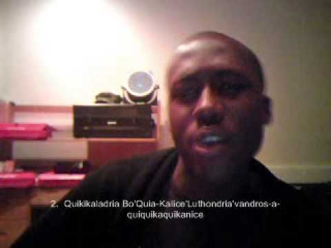 top 60 black ghetto names - This video was originally at 130000 views 700 comments and 2000 favorites in its first month. Sorry for the deletion error I did everything I could to rest...